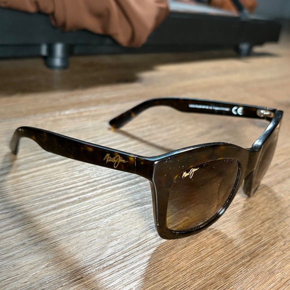 Maui Jim Coco Palms MP-SG Tortoise Sunglasses Polarized Brown Lens Cat‎ Eye 50mm main image 6